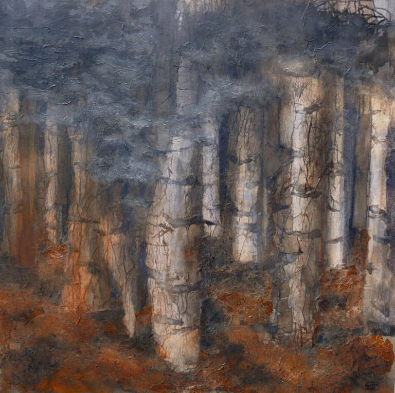 Bouleaux n°1 - 1mx1m