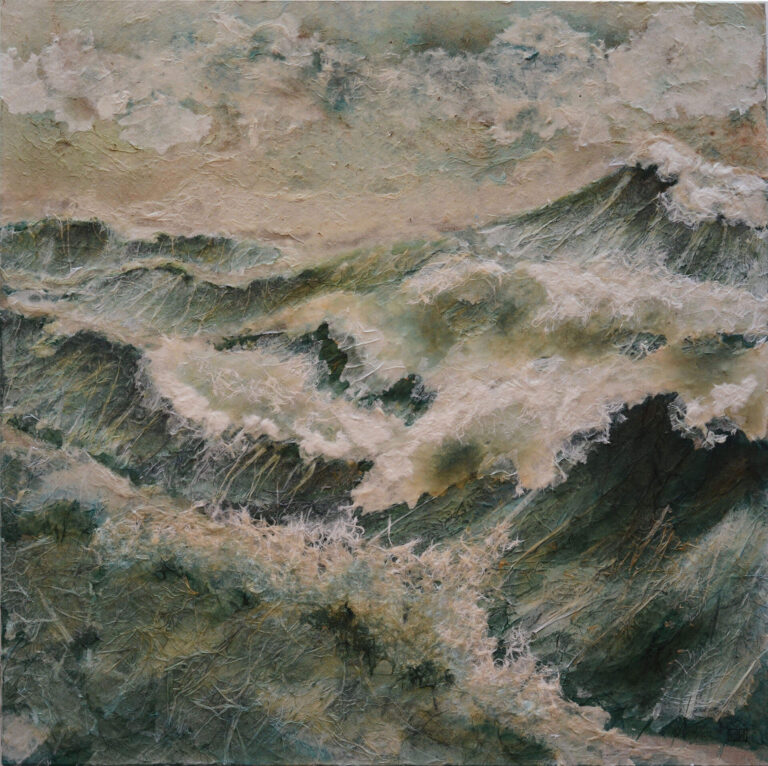 Vagues n°10 - 0,80mx0,80m - Vendu