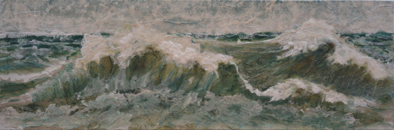 Vagues n°11 - 0,90mx0,30m - Vendu