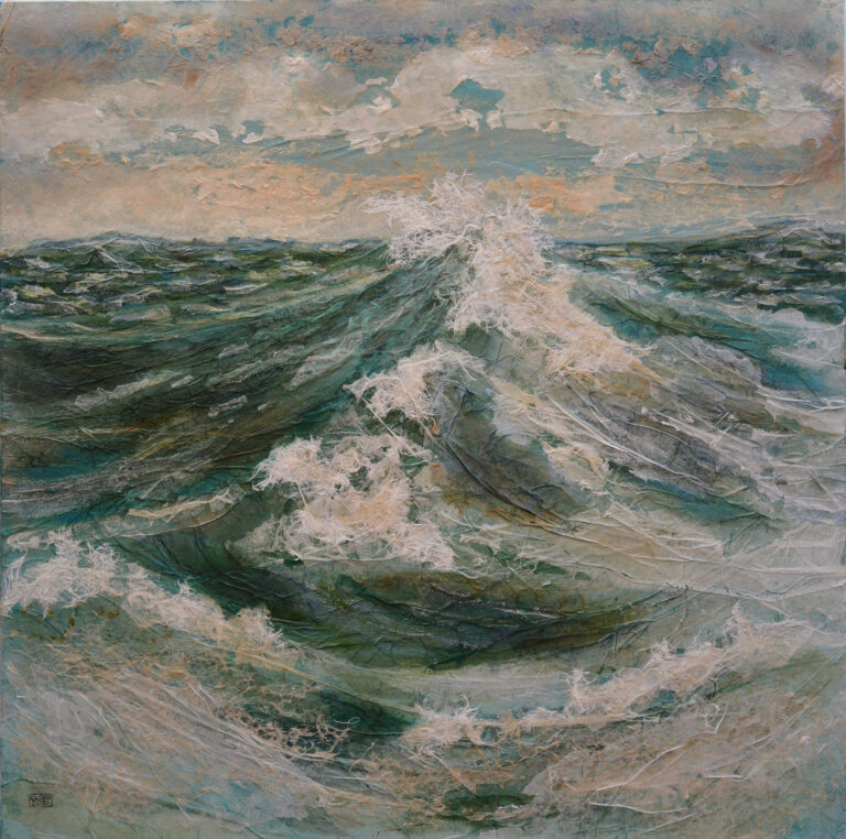 Vagues n°12 - 1mx1m - Vendu