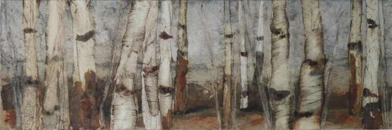 Bouleaux n°36 - 0,90mx0,30m - Vendu