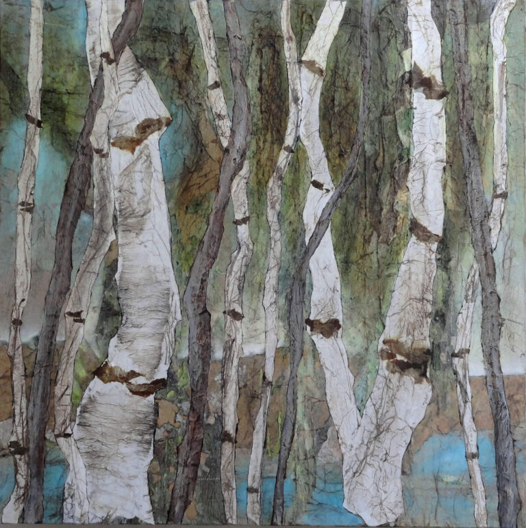 Bouleaux n°49 - 1mx1m