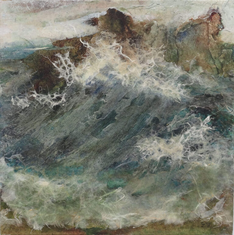 Vagues n°5 - 0,50mx0,50m - Vendu