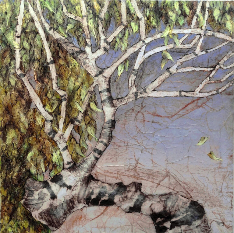 Bouleaux n°52 - 1mx1m