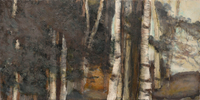 Bouleaux n°6 - 1mx0,50m - Vendu