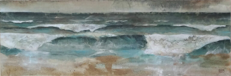 Vagues n°8 - 0,90mx0,30m - Vendu